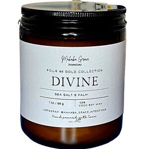 Divine Sea Salt & Palm Candle